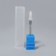 Ceramic milling cutter for manicure “Cones Rounded”, average cut, 6 × 14 mm, in a plastic case, white color