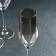 A set of glass glasses for champagne Silver Smoke, 160 ml, 4 pcs