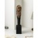 Figure "Face", polystone, 76 cm, black-gold, Iran, 1 variety