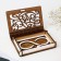 Casket for rings "Infinity", 12x7.9 cm