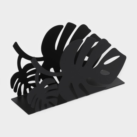 Napkin "leaves", 13 × 4 × 7.5 cm, black color-2