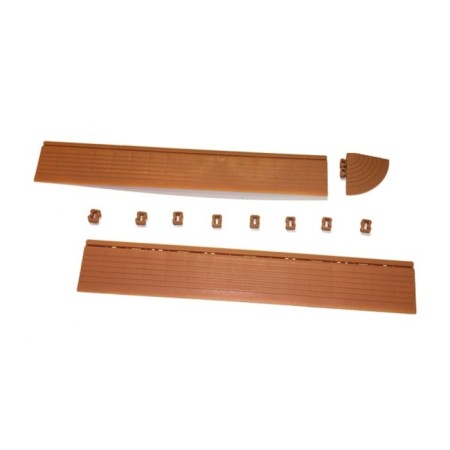 HELEX garden paths, 40 × 40 × 1.8 cm, terracott-3