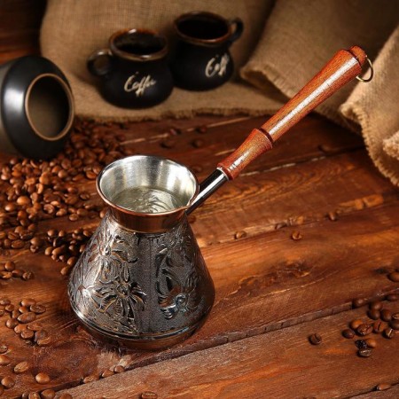 Turk for coffee Copper "Chamomile", 0.6 l