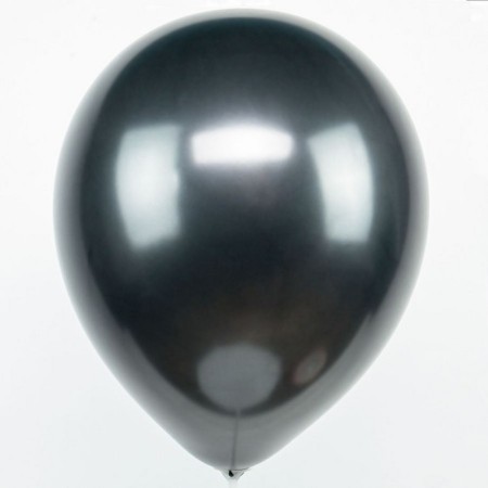 Shar Latex 12 ", pastel, set of 50 pcs., White, gold, black mix-1