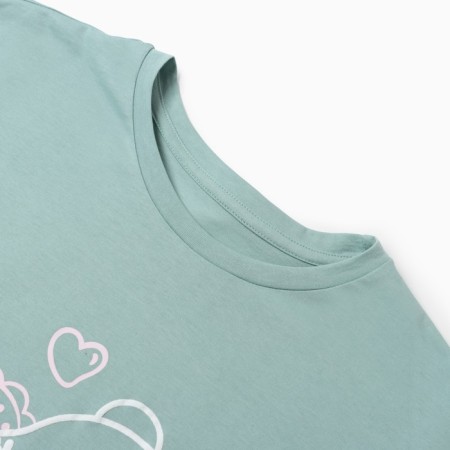 Homemade dress, mint color, size 48 (l)-6