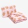 A set in a bed for a girl blanket (110*140cm) with a pillow (40*60cm) calico, synthetic winterizer, mix