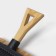 The cast -iron pan on the wooden stand “Shovel. Grill ", 23 × 18 cm, black color