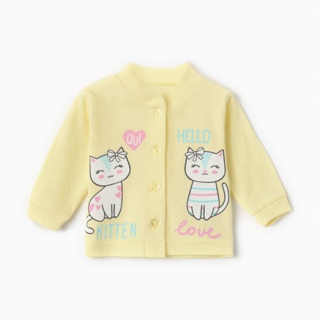 Nursery blouse, yellow color, height 68 cm