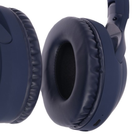MZ300 headphones, wireless, full -size, microphone, BT 5.3, 400 mAh, blue-4