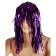 Carnival wig "Rain", 45 cm, mix colors