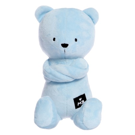 Soft toy "Bear George", 33 cm, blue color-3