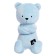 Soft toy "Bear George", 33 cm, blue color