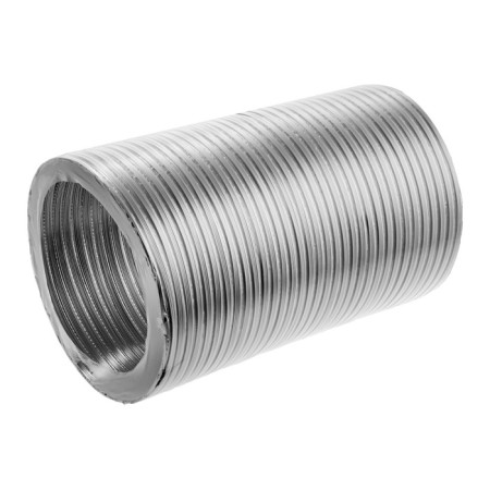 The corrugated duct "Cosmiac", d = 200 mm, sliding up to 1.5 m, aluminum 80 μm