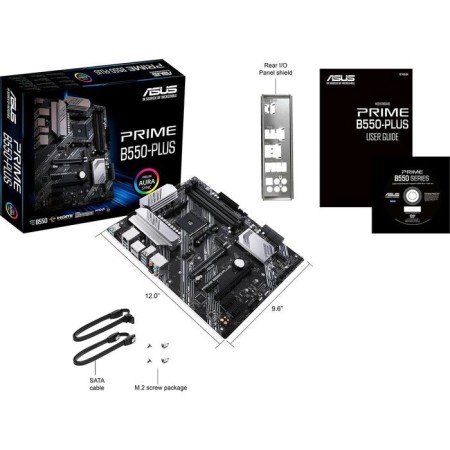 ASUS Prime B550-Plus, AM4, B550, 4XDDR4, HDMI, DP, ATX-3