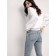 Jumper female coarse knitting CONTE ELEGANT, size L, color White