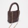 Bag-tout on lightning, brown color