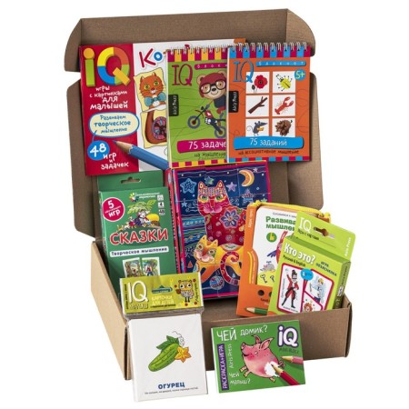Package. The basic IQ-game set for the development of creative thinking