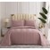 A set with a bedspread "Adonis", size 230x250 cm, 50x70 cm - 2 pcs, color ash rose