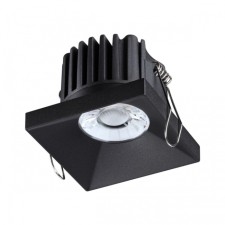 Lamp built -in Novotech. Metis, 10W, LED, 56x73x73 mm, black color
