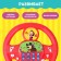 Musical steering wheel "Masha and the bear", sound, color red