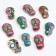 Halloween. Sprinking sugar medallions with a mixing picture: “skull”, for decor of cupcakes, cake, drinks, 20 g