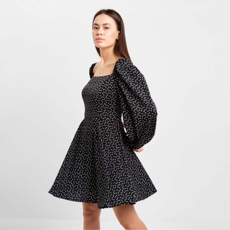 Women's dress Mist p. 48, black-5