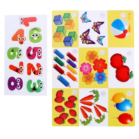 Velcro game "Account", mini, 9 details-5