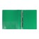 Folder on 4 rings A4 Calligrata, 40 mm, 700 μm, plastic, inner pocket, pocket for a spine, green