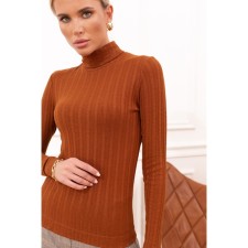 Women's turtleneck, size 58, brown color 60661