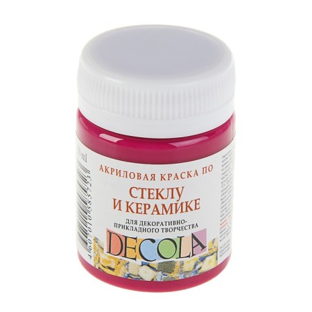 Glass and ceramics ZHK Decola, 50 ml, light pink, 4028335