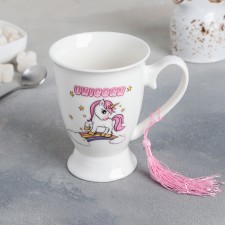 Ceramic mug “Unicorn in Dreams”, 320 ml, MIX drawing