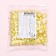 Sprinking confectionery "pearls", blown up rice grains, yellow mix, 50 g