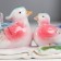 Souvenir Ceramics "Ducks-Mandarinka in the Pond" 4.5x3.5x9.5 cm