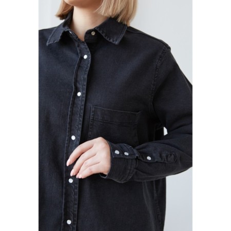 Dress shirt female Eliseeva Olesya, size 48, black color-2