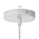 Lamp "Birra" 1xe27 40W white 15x15x100 cm.