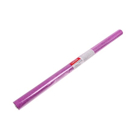 Film self -adhesive color dyvente, 0.45 x 1 m, 100 μm pink with sparkles