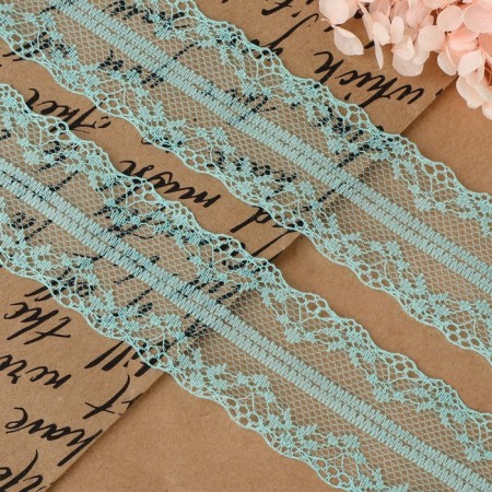 Capricon lace, 35 mm × 10 ± 1 m, mint color-1