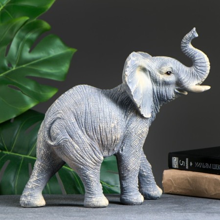 Figure "Elephant" Gray, 28x29x15cm-1