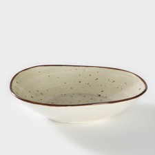 Deep porcelain plate Samold “Horeca Graphite”, 750 ml, D = 21 cm