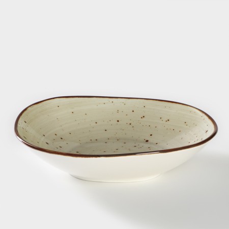 Deep porcelain plate Samold “Horeca Graphite”, 750 ml, D = 21 cm