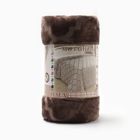 Mosaiki plaid 200x205cm, Velsoft 250g/m, PE100%-3