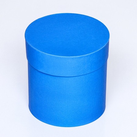 Set of round boxes 5 in 1 "blue", 20 x 20 -15 x 15 cm-3