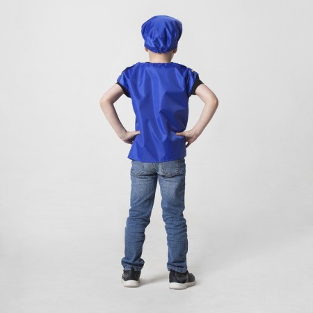 Carnival costume "Airplane pilot", cap, vest, 4-6 years old, height 110-122 cm-2