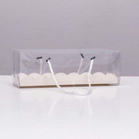 Confectionery packaging for roll, white 22.5 x 7.8 x 7.8 cm