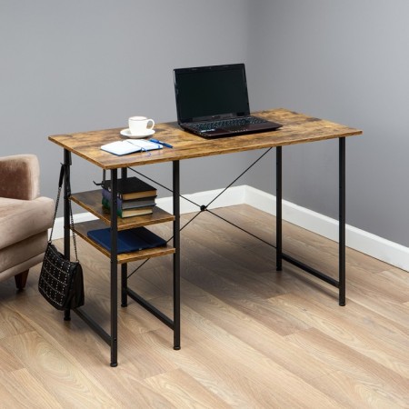 Written table "Brooklyn", 120 x 60 cm, metal, MDF
