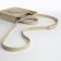 Women's bag over the shoulder Textura, small size, beige color
