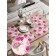 A set of napkins for setting the table "Bright colors", rectangular, rounded edges, size 30x46 cm, 4 pcs