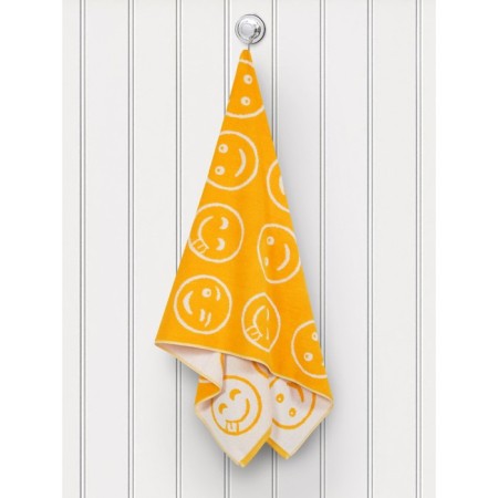 Tricky Tensor Guten Morgen Smile, 450 gr, size 70x140 cm, color orange color-11