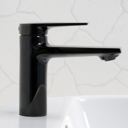 Wasserkraft Glan 6603 shell mixer, single -leaf, excess length 121 mm, black-1