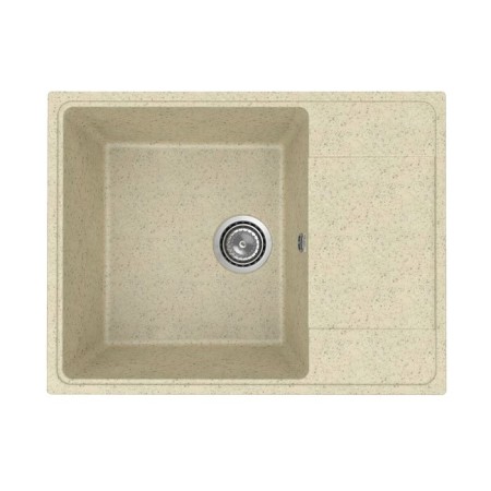 Uperwood Econ UPD-202 kitchen washing, oval, color 002 beige matte-4